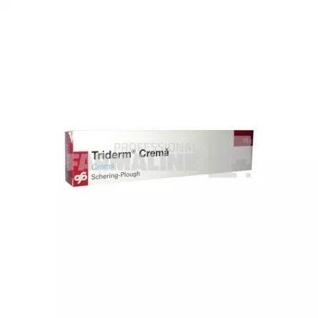 TRIDERM x 1 - crema CREMA 0,5mg+10mg+1mg/g MERCK SHARP & DOHME