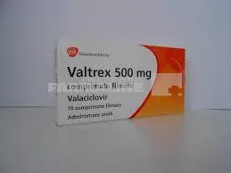 VALTREX 500 mg x 10 COMPR. FILM. 500 mg THE WELLCOME FOUNDAT - GLAXO