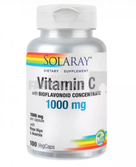 Vitamin C 1000 mg pentru adulti 100 capsule