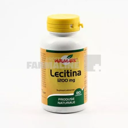 Lecitina 1200 mg 80 comprimate
