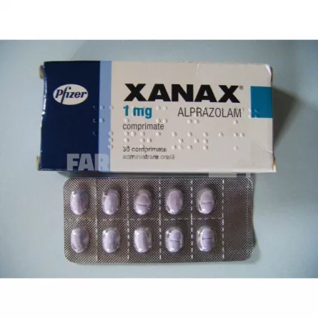 XANAX 1 mg x 30 COMPR. 1mg PFIZER EUROPE MA EEI