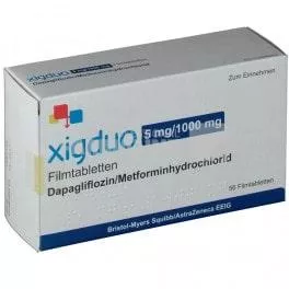 XIGDUO 5 mg/1000 mg X 56