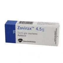 ZOVIRAX x 1 - 4,5G UNG. OFT. 3% THE WELLCOME FOUNDAT - GLAXO