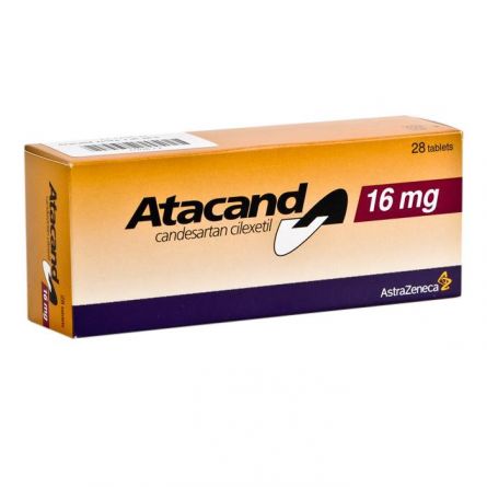 ATACAND 16mg X 28 COMPR. 16mg ASTRAZENECA AB - Pret 40,05 Lei