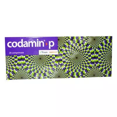 Codamin P 20 comprimate - la pret mic | Pfarma.ro