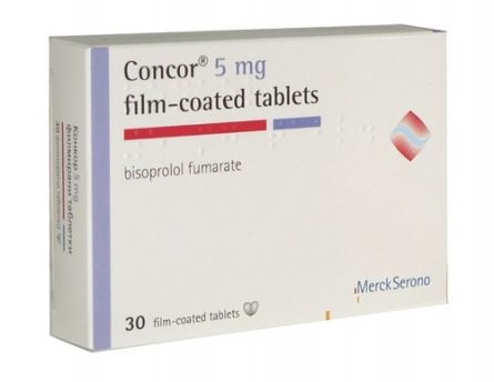 CONCOR 5 mg x 30 COMPR. FILM. 5mg MERCK KGAA - Vezi prospectul | Pfarma.ro