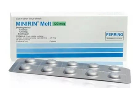 MINIRIN MELT 120 mcg x 30 LIOF. ORAL 120mcg FERRING GMBH - Vezi ...