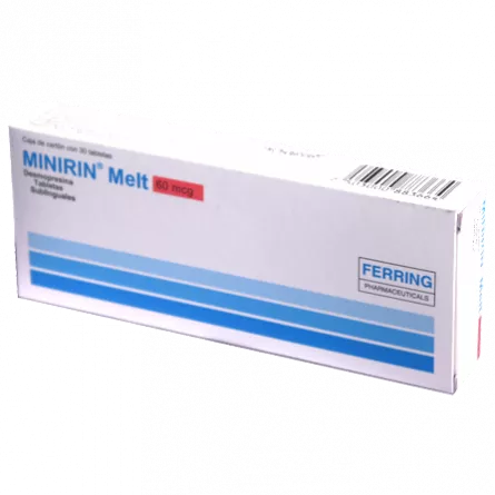 MINIRIN MELT 60 mcg x 30 LIOF. ORAL 60mcg FERRING GMBH - Vezi ...