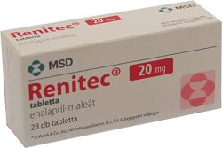 RENITEC 20 mg x 28 COMPR. 20mg MERCK SHARP & DOHME - Vezi prospectul ...