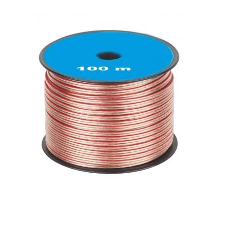 Cablu bifilar panglica transparent (tip siliconic) pentru boxe 2 x 0,35 KAB0353