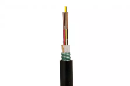 Cablu fibra optica 48 fibre SM interior/exterior, multitub, LSZH, CPR, armat cu otel, [],pro-networking.ro