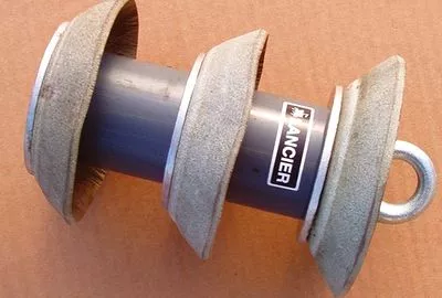 Parasuta din piele pentru lansare sufa de tragere in tevi Lancier cu diametrul intern de 102 - 106mm, [],pro-networking.ro