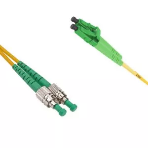 Patch cord  FC/APC la LC/APC SM 15m Duplex, AFL Hyperscale, [],pro-networking.ro