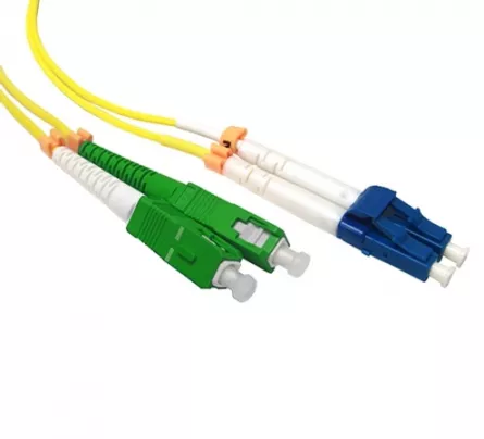Patch cord LC/UPC la SC/APC SM 10m Duplex, AFL Hyperscale, [],pro-networking.ro
