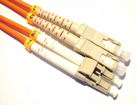Patch cord LC/UPC la SC/UPC OM1 15m Duplex, AFL Hyperscale, [],pro-networking.ro