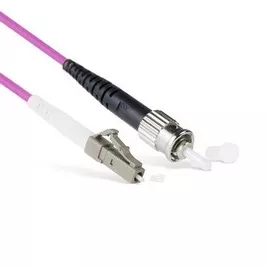 Patch cord LC/UPC la ST/UPC OM4 1m Simplex, AFL Hyperscale, [],pro-networking.ro