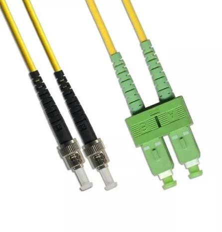 Patch cord SC/APC la ST/UPC SM 1m Duplex, AFL Hyperscale, [],pro-networking.ro
