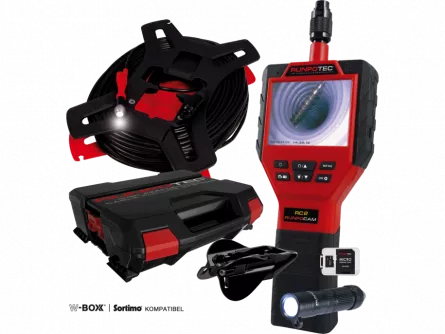 RUNPOCAM RC 2 camera multifunctionala pentru inspectie cu accesorii - 30m, RUNPOTEC