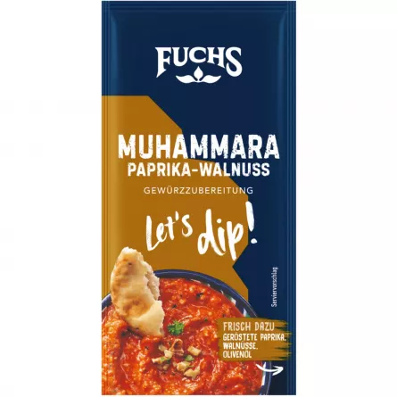 LET'S DIP Muhammara, condiment amestec, Fuchs, 10g