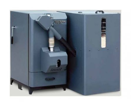Cazan (centrala) peleti, otel, Romstal 500, Eco Mini 40 kW