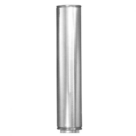ELEMENT LINIAR DIN INOX PENTRU COS DE FUM DUBLU PERETE 1 METRU D.INT250 ...