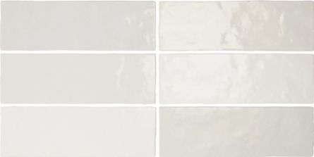 Faianta baie Faianta, Equipe Artisan White 6.5X20 cm, glazur