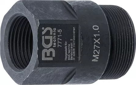 BGS 7771-5  Adaptor pentru extractor de injectoare cu filet interior de M27x1.0mm, [],sculebgs.ro