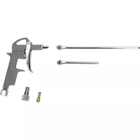 Brilliant Tools BT161103 Pistol de suflare cu aer comprimat, inclusiv 3 duze de schimbare, [],sculebgs.ro