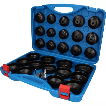 Brilliant Tools BT711050 Set chei pentru filtre de ulei, 30 buc, [],sculebgs.ro