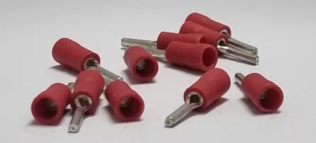 Condor 3280 Set pini de sertizat pentru cabluri electrice, 100 bucati rosii, 0,5-1,5 mm, M1.3, [],sculebgs.ro