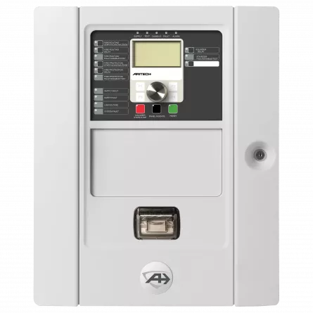 Centrala de incendiu adresabila 2 bucle 128 adrese,  cu interfata utilizator, semnalizare pompieri.  EN54,  kit lb romana, comunicare cablu, memorie evenimente, ecran LCD, [],https:b2b.sielinvest.ro