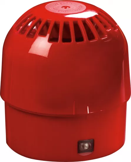 Sirena adresabila cu 3 tonuri, de interior/exterior, cu izolator IP65 92-100dB (A), culoare rosie., [],https:b2b.sielinvest.ro