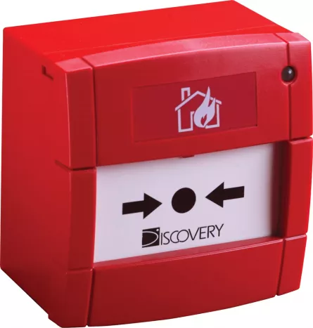 Buton adresabil de alarmare cu izolator inclus , montat pe suprafata, seria DISCOVERY MARINE, [],https:b2b.sielinvest.ro