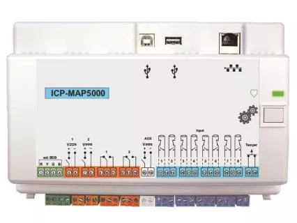 Modul unitate centrala MAP 5000, până la 1500 de adrese, 500 de zone și 996 de utilizatori, [],https:b2b.sielinvest.ro