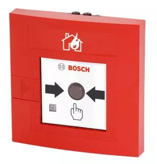 Buton adresabil manual de semnalizare incendiu, cu geam, rosu, de exterior IP54, [],https:b2b.sielinvest.ro