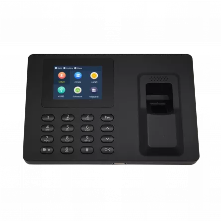 Terminal pentru pontaj standalone; ecran de 2.4’; amprenta, cod sau combinatii ale acestora pentru identificare, [],https:b2b.sielinvest.ro
