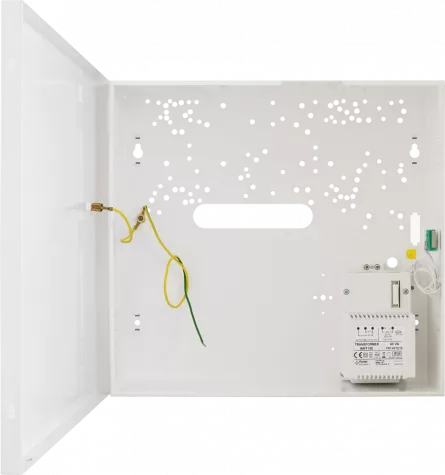 Cutie metalica cu  transformator 40VA iesiri 16Vac 2.2A/ 18Vac 3A, cu tamper, loc de acumulator 17Ah si PCB, [],https:b2b.sielinvest.ro