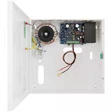 Sursa 12V DC, liniara, max 5 A in cutie metalica cu tamper si loc pentru acumulator 12V 17Ah, [],https:b2b.sielinvest.ro