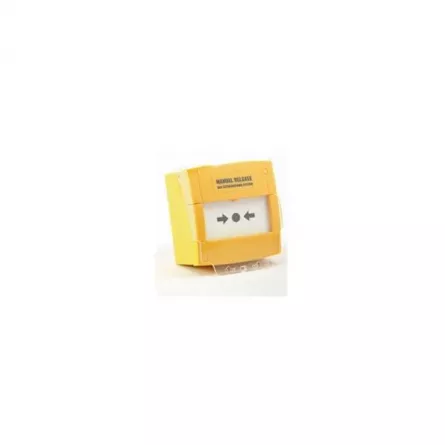 Buton cu geam, culoare galbena , contact NC si NO , capac inclus, [],https:b2b.sielinvest.ro