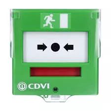 Buton cu geam de plastic, culoare verde , capac de protectie, montaj aparent, contact NO/NC, 3A/220V, [],https:b2b.sielinvest.ro