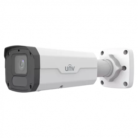 Camera Bullet IP 2MP cu lentila fixa 2.8mm, IR 80m, Mic., Alarma, PoE, IK10 - UNV LightHunter, [],https:b2b.sielinvest.ro