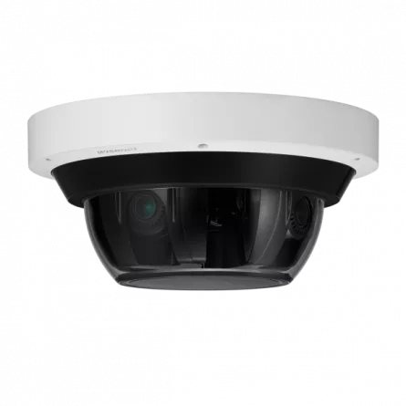 Camera video multisenzor IP, 8MP, 4x 2MP, lentile motorizate 3~ 6mm(2x), H.265, H.264, MJPEG, Day&Night, 4 sloturi SD/SDHC/SDXC, WiseStreamII, IP66, IK10, 12Vdc/PoE+, [],https:b2b.sielinvest.ro