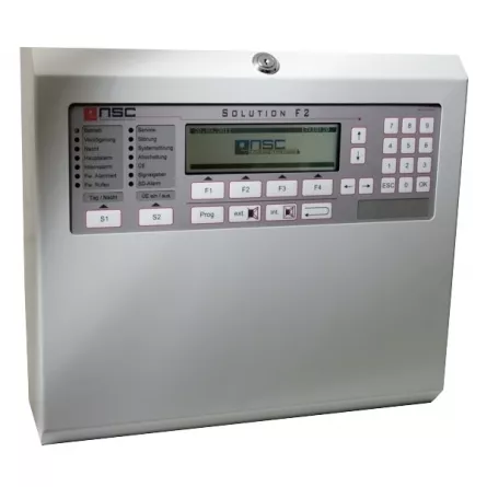 Centrală Incendiu `Solution F2eco` cu 1 bucPSU 2,5A şi Carcasă A (max.2 bucla) , varianta economica, [],https:b2b.sielinvest.ro