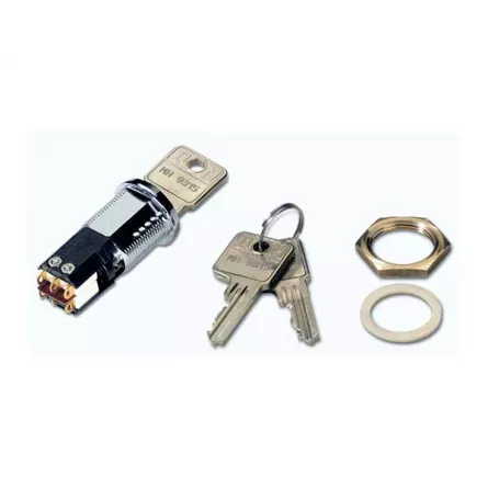 Contact cu cheie tip latch, 3 chei, contact dublu C/NC/NO, [],https:b2b.sielinvest.ro