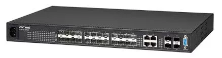 Switch Ethernet cu management incorporat cu 20 porturi gestionate (20)10/100/1000FX SFP (4) 1000TX, IPV6, [],https:b2b.sielinvest.ro