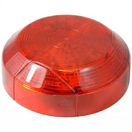 Lampa tip Flash de culoare rosie, cu LED-uri, cu baza mica -  pentru interior IP45, [],https:b2b.sielinvest.ro