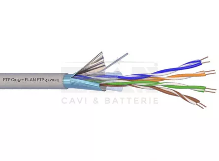 CABLU FTP CAT 5 / 4X2X24 AWG, [],https:b2b.sielinvest.ro