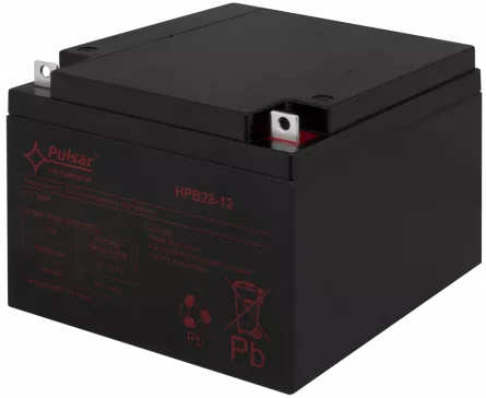 ACUMULATOR HPB 28Ah/12V , PULSAR, [],https:b2b.sielinvest.ro