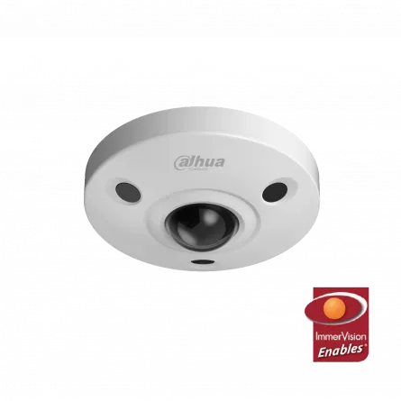Dahua FISHEYE IPC-EBW8630P-IVC 1/2 6M STARVIS CMOS; H. 264/MJPEG, 6MP (1~30fps), 1.3mm/F2.0, DC12V, PoE (IPC-EBW8630P-IVC), [],https:b2b.sielinvest.ro