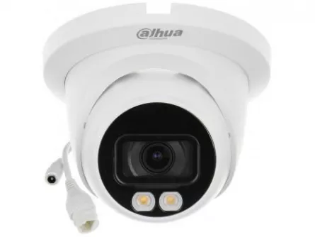 Camera video IP eyeball, 5MP,  dubla iluminare senzor 1/2.7" CMOS SMART,lentila fixa 2.8mm, ICR , WDR, 3D NR, HLC, BLC, Lumina alba 30m,Audio, IP67, Mirco SD, [],https:b2b.sielinvest.ro